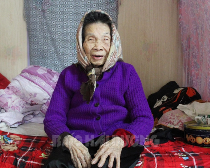 122-year-old Co the oldest person in Hai Duong
